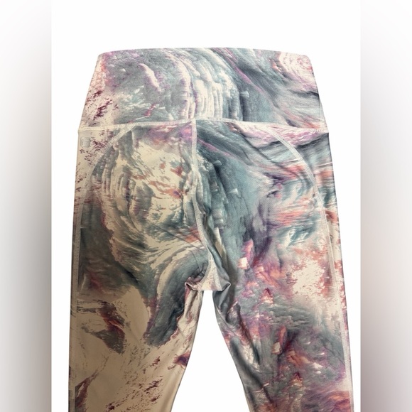 Fabletics High-Waisted PowerHold 7/8 legging pastel stratus Small compression - Picture 6 of 9